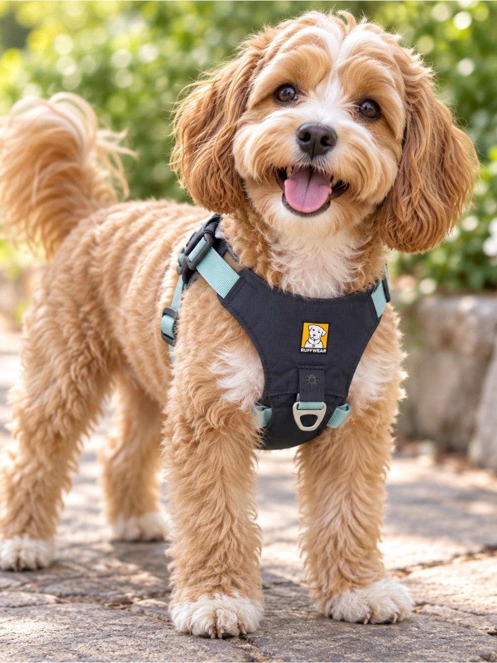 Ruffwear Front Range Dog Harness Small Blue Gray Adjustable Outdoor Hiking $48